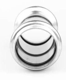 Koppelende Gelijke de Montagedn15 ISO9001 Certificatie van de Roestvrij staalpers