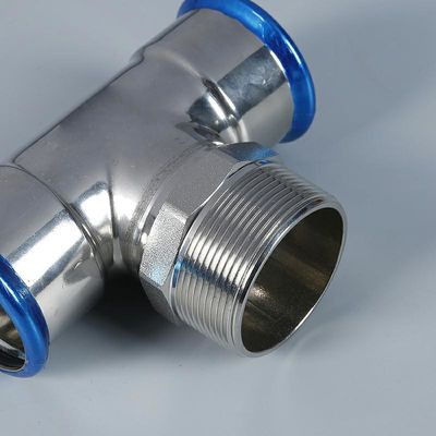 De gesmede Montage van de het T-stukpijp van M Profile Press Fittings 1.6MPa voor Water/olie