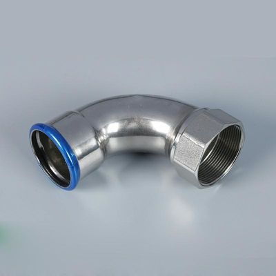 Binnendraad woggle verbinding, 316 Roestvrij staalellebogen voor Olielevering