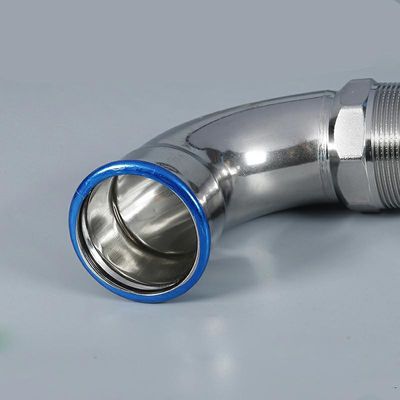 M Type/V-Type van de de Persmontage van Inox van de het Nikkel de Witte Pers Geschikte Elleboog